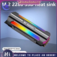 M.2 2280 SSD Heat Sink M.2 SSD SSD2280 Cooler ARGB Sync Lighting Effect M.2 Nvme Solid State Drive R