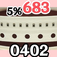 10pcs Chip resistor smd 683 5% size 0402 1005 68Kohm 68K ohm 68 Khom