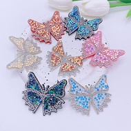 Creative Butterfly Pattern Diamond Sticker Handmade Colorful Hot Diamond Hot Stamping DIY Rhinestone