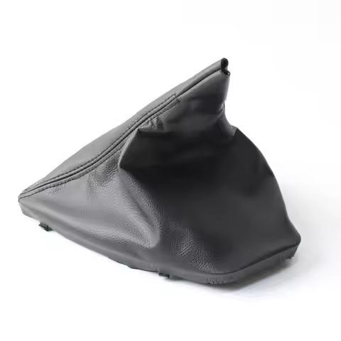 Auto Leather Gear Stick Shift Lever Shifter Gaiter Boot Dust-Proof Cover Fit for BMW E90 E91 E92 E93