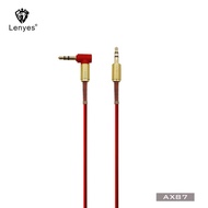 LENYES AX87 Aux Cable Jack To Jack L 3.5mm Audio Aux Plug