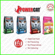➮ ✆ ① Power Cat Halal - Organic Fresh Cat Adult Food - 1KG
