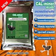 อาหารเสริมนกกระจอกเทศCAL MINER1000กรัมแคลเซียมสูงแร่ธาตุรวมเจริญอาหารสุขภาพดีอารมณ์ดีกินเก่งโตไวเนื้