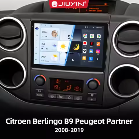 In cell Car Android 13 Radio Stereo For Citroen Berlingo B9 Peugeot Partner 2008 - 2019 wireless Car