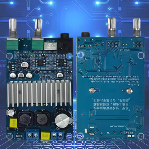 TPA3116 Subwoofer Amplifier Board TPA3116D2 Audio Amplifiers 100W Bass DC12-24V