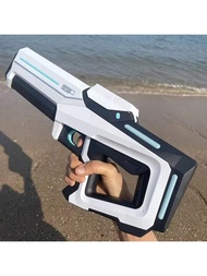 Electric Automatic Suction Water Gun For Beach Swimming Pool Play, USB Charging Toy Water Gun Suitab