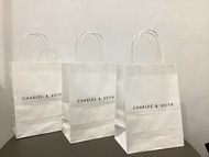 Charles &amp; Keith paper bag