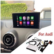 2Din Wireless Apple CarPlay Android Auto Retrofit Support Radio For Audi A1 A3 A4 A5 A6 A7 A8 Q3 Q5 