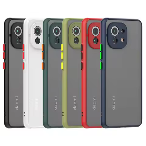 Armor Drop Protection Bumper Case for Xiaomi Mi 11 Lite NE 5G Mi11 Mi 10 T 10T 11T 12 12S 12X 12T Pr