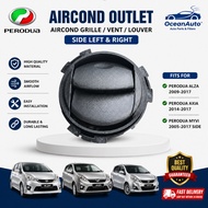 Perodua Alza 2009-2017 / Perodua Axia 2014-2017 / Perodua Myvi SIDE 2005-2017 Aircond Grille • Vent 