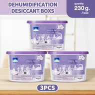 【Agate Design】Large Capacity Dehumidifier Box Moisture-proof Wardrobe Desiccant Dry Bag Flower Scent