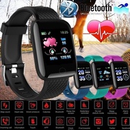 116 Plus Smart Watch Blood Pressure Heart Rate Monitor Waterproof Watch Smart Band Fitness Jam Tangan Pintar 116 Plus