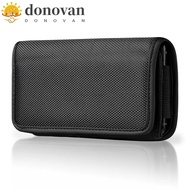 DONOVAN Phone Waist Bag For Samsung Universal Mobile Phone Bag Belt Holster Oxford Cloth Flip Cover Mobile Phone Case