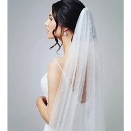 [MOANA] PEARL BRIDE VEIL, PEARL BRIDE VEIL, BRIDAL VEIL, BRIDAL VEIL, SLAYER, BRIDE VEIL, WAIST SLEE