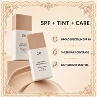 SG In Stock Tinted Sunscreen Daily BOJ Moisturizer Suitable Sensitive Skin Perfect Base Makeup Long-