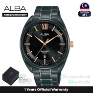 [Official Warranty] Alba AS9M43X AS9M43X1 Men's Prestige Black Dial Stainless Steel Strap Watch