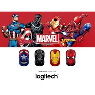 ✧◈Logitech M238 Marvel Collection Wireless Mouse Captain series. Similar to M185 M187 M330 M331 M100