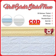 3D FOAM WALLPAPER BORDER LIST FOAM WALL BORDER/ LISBORDER WALLPAPER WALLPAPER