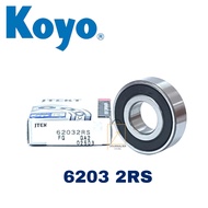 Original 6203 2RS KOYO Bearing