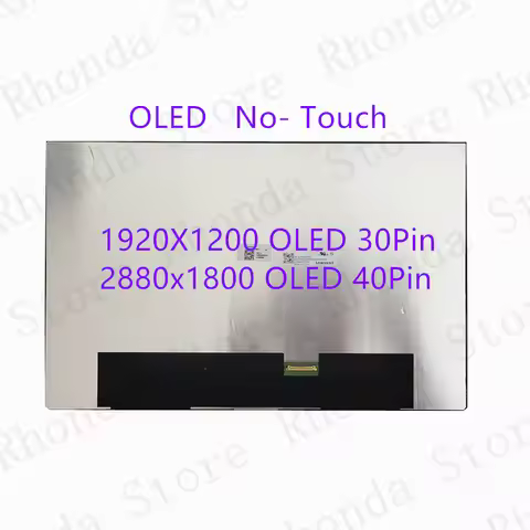 for Asus Zenbook 14 OLED UM3406H UM3406 OLED Matrix LCD Screen No-Touch