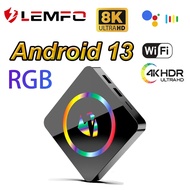 LEMFO T1 Android 13 TV Box RK3528 4GB RAM 32GB 64GB ROM 8K 4K 3D Wifi Voice Smart Fast Set Top Box IPTV 2023 PK H96 MAX R3 TV Receivers