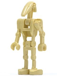 Lego Star War 星球大戰 7662 - SW0001C Battle Droid with One Straight Arm - 人仔連底板/展示盒 (20/03/2024更新)