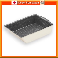 Iris Ohyama Egg Frying Pan, Compatible with IH and Gas Stoves, Diamond Coated, Passed 500,000 Times 