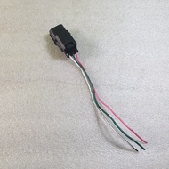 3 pin male connector socket E51A3 3 PIN Plug Connector Male PDC Sensor Cranc AC For Yazaki Nissan