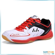 Giày Cầu Lông Lefus L85 Trắng Đỏ Chống Trượt Thoáng Khí