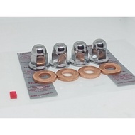 NUT Ring HEAD M7 NUT 11 BORING HONDA ASTREA 800 STAR PRIMA GRAND LENGENDA IMPRESA SUPRA-X 100 WIM SU