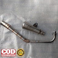 CLD X MONSTER Exhaust Jupiter z exhaust/ Vega R exhaust/ Vega exhaust/ ZR Supra X 125 exhaust/ Smash