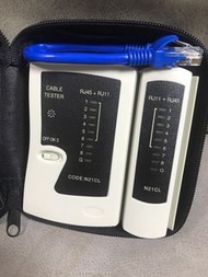 LAN線測試器 RJ45+RJ11 cable tester