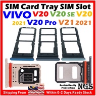 SIM Tray Sim Card Holder SIM Card Adapter Fit For VIVO V20 / VIVO V20 2021 / VIVO V20 SE / VIVO V20 