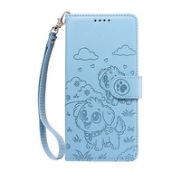 Cho Xiaomi POCO C85 F7 f7pro x7pro X7 x6pro F6 f6pro F5 C61 dễ thương da thuộc cho chó Ốp lật Ví bảo