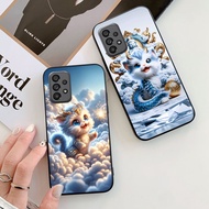 Samsung a33 5G / ss a53 5G / ss a73 5G / ss a13 4G / ss a23 4G case with cute baby dragon print