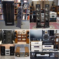 實體門市 免費報價 高價回收 二手音響設備  HiFi 音響 喇叭 膽機  CD機 解碼機 低音炮 音箱 唱片幾 歐美喇叭 前級 后級 舊音響卡拉OK  藍牙喇叭 擴音機 黑膠唱盤 微型組合音響 丹拿
