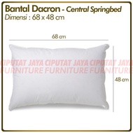 Terlaris Bantal Central Spring Bed - Bantal Kepala Dacron Pillow