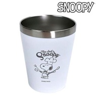 史諾比 - 日本史諾比杯史努比杯 (White Chef) Snoopy保溫杯保冷杯不銹鋼不倒翁真空2層保溫保冷杯 360ml (日本餐具/水杯/保溫杯用品) 平行進口
