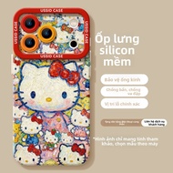 YOUSIDUN | Ốp Lưng Silicone Hello Kitty cho iPhone 17 Pro Max