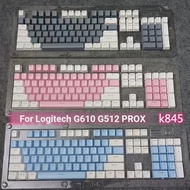 G G610 Keycap pbt Cross Axis 104 Game Two-Color Translucent G512 Height PROX