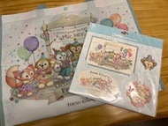 (一套2件) Duffy from all of us 購物袋 明信片 postcard 環保袋 stellalou linabell gelatoni olumel cookie shelliema