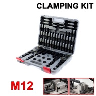 Clamping Kit M12 Penjepit Clamp Set M 12 Clemping Klem Mesin Milling