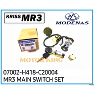 Main Switch Suis Key Set Kunci Modenas Kriss MR3 100% Modenas Original MR 3