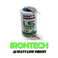 Saft LS14250 Leg 1/2AA 3.6V PLC Industrial ER14250 CNC Lithium Battery