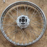 Front Wheel Wave 110i Rim 17 Genuine Hub Second Hand Swipe And Paint New Spokes