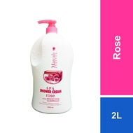 Mareah Forever Spa Shower Cream Rose with Jojoba Oil 2L