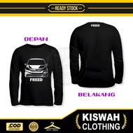 HONDA T-shirt Freed DB Long Sleeve Automotive Shirt