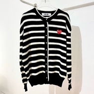 CDG Play Stripe Small Button