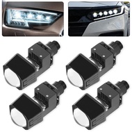 1PC 1.5 Inch Matrix Bi Led Projector Lens for 12V Car Motorcycle H4 H7 9005 9006 Headlight Projector