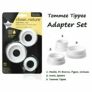 Tommee Tippee Breastpump Adapter Set New